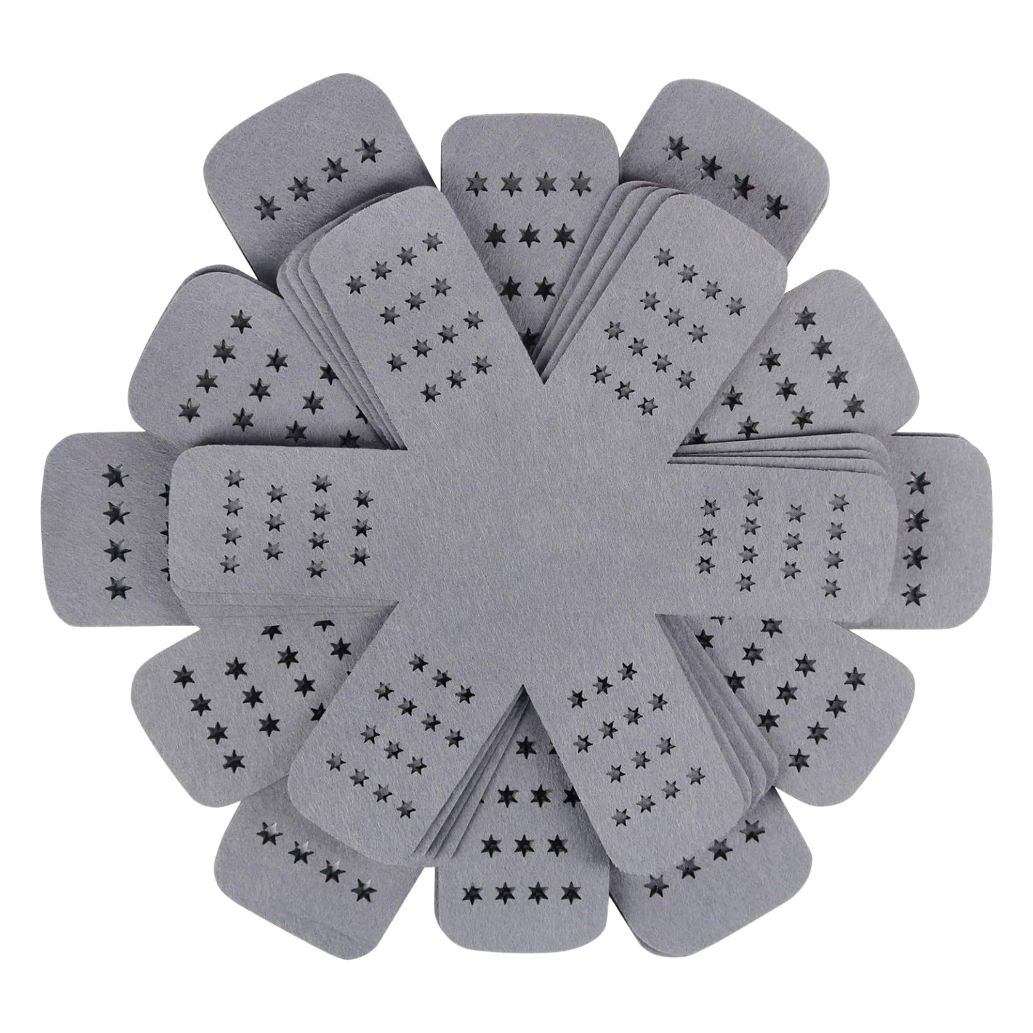 Asoricing 12-Pack Felt Pan Protectors, Thick Non-Scratch Cookware Divider Pads for Pots, Pans, Bowls & Plates, Heat Resistant Kitchen Storage Liners