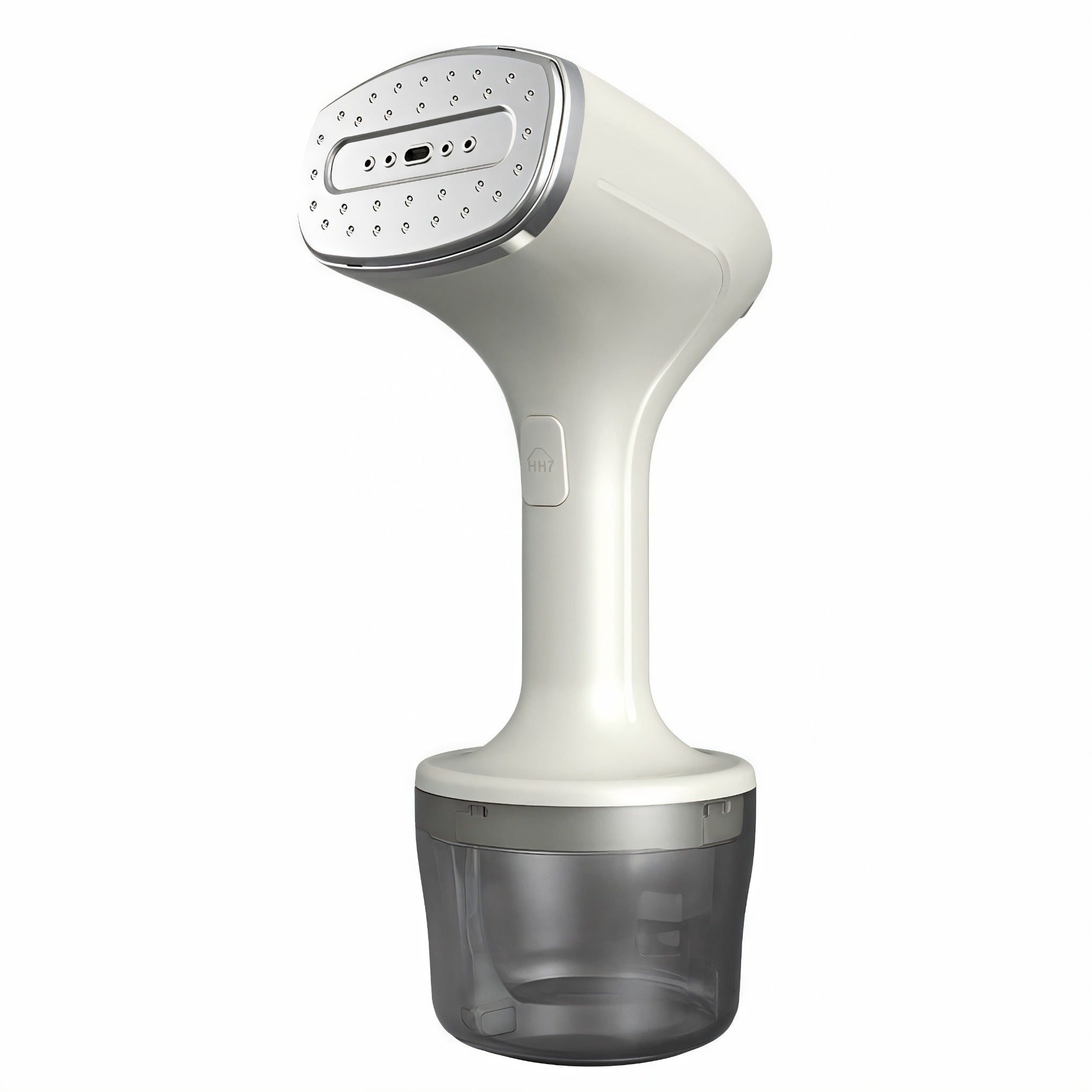 Asoricing Steamer for Clothes, Handheld Garment Steamer for Clothes, Flat Iron and Steam Press in One, Portable, High-Powered, Large Water Tank, Beige