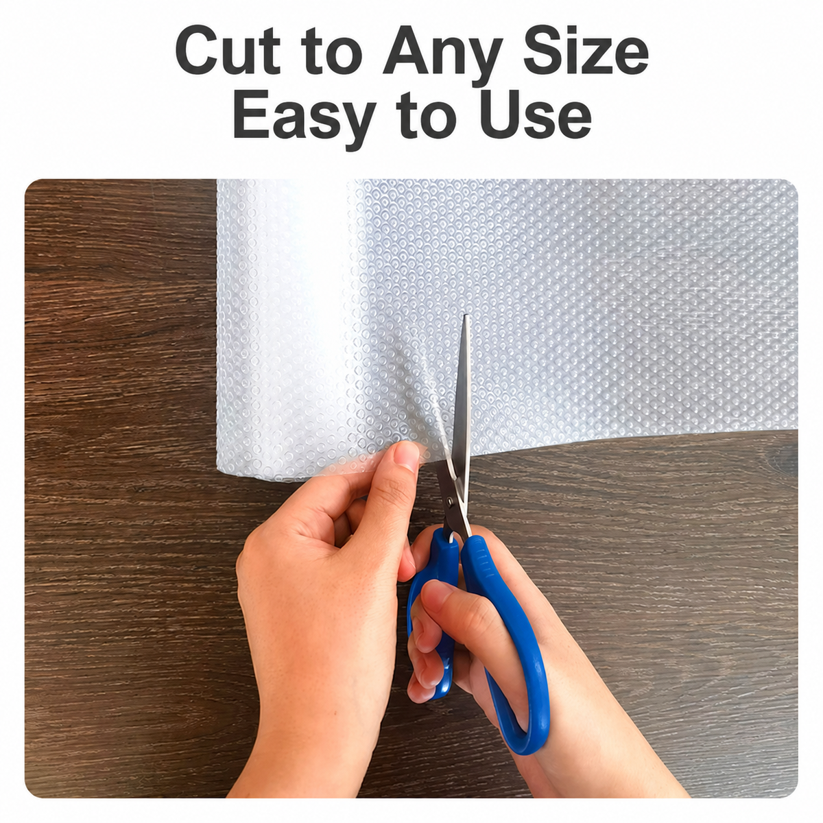 Asoricing Plastic Shelf Liner, Clear EVA Waterproof Drawer Mat for Pantry, Non-Slip Kitchen Cabinet Protector, 18in x 16.4ft
