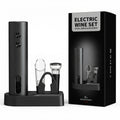 Asoricing Electric Wine Opener Rechargeable, Automatic Wine Opener Cordless Cork Remover, Elegant Red ABS+PC Wine Bottle Opener for Home Bar Restaurant Wedding Gift